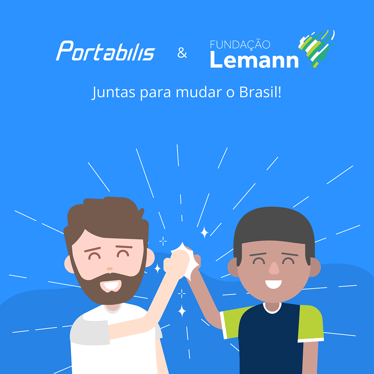 Portábilis e Fundação Lemann: juntas para MUDAR O BRASIL!